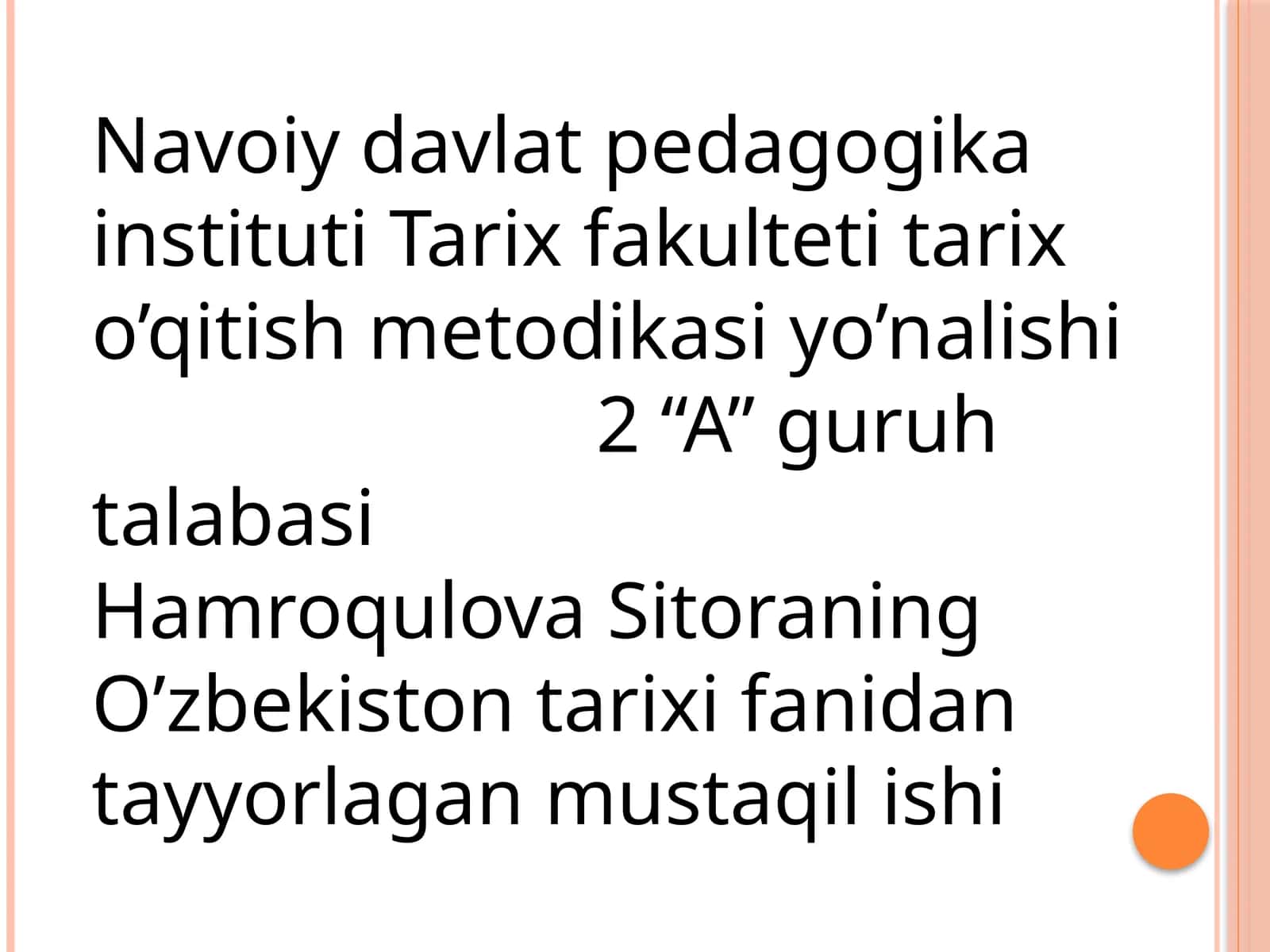O’zbek xalqining etnik shakllanishi 1