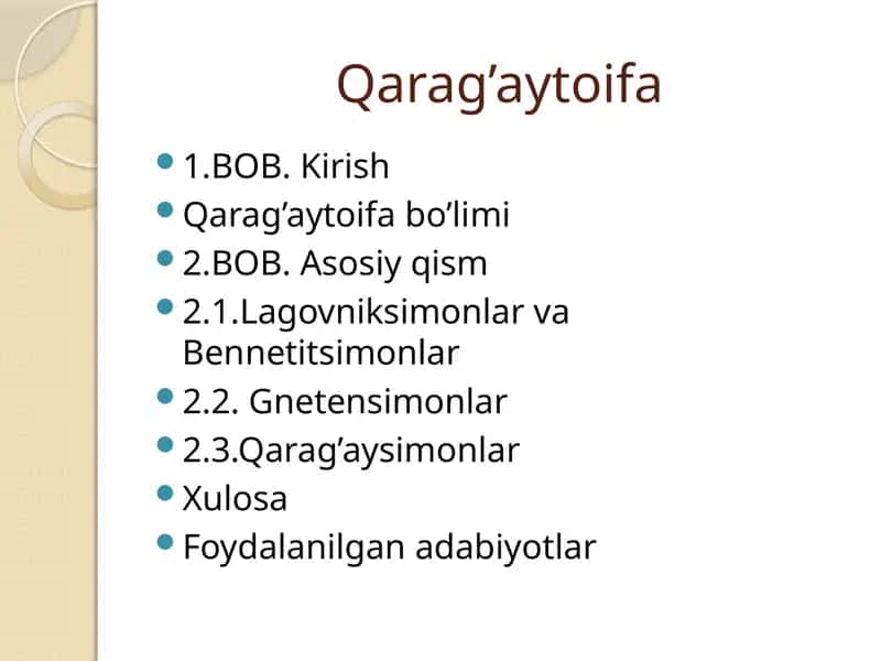 Qarag’aytoifa 1