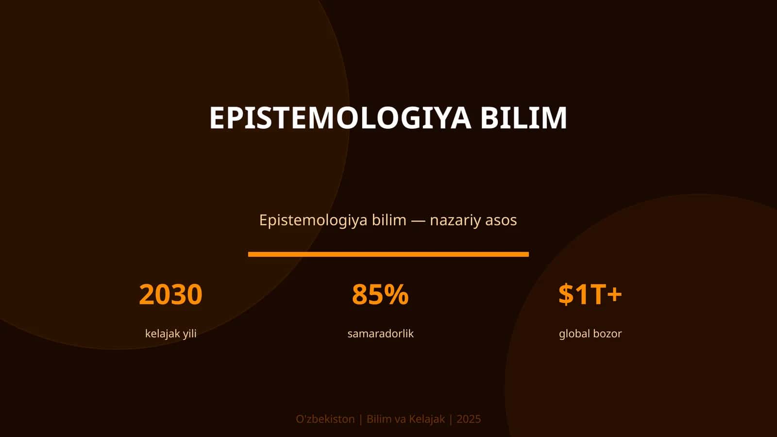 Epistemologiya Bilim 1
