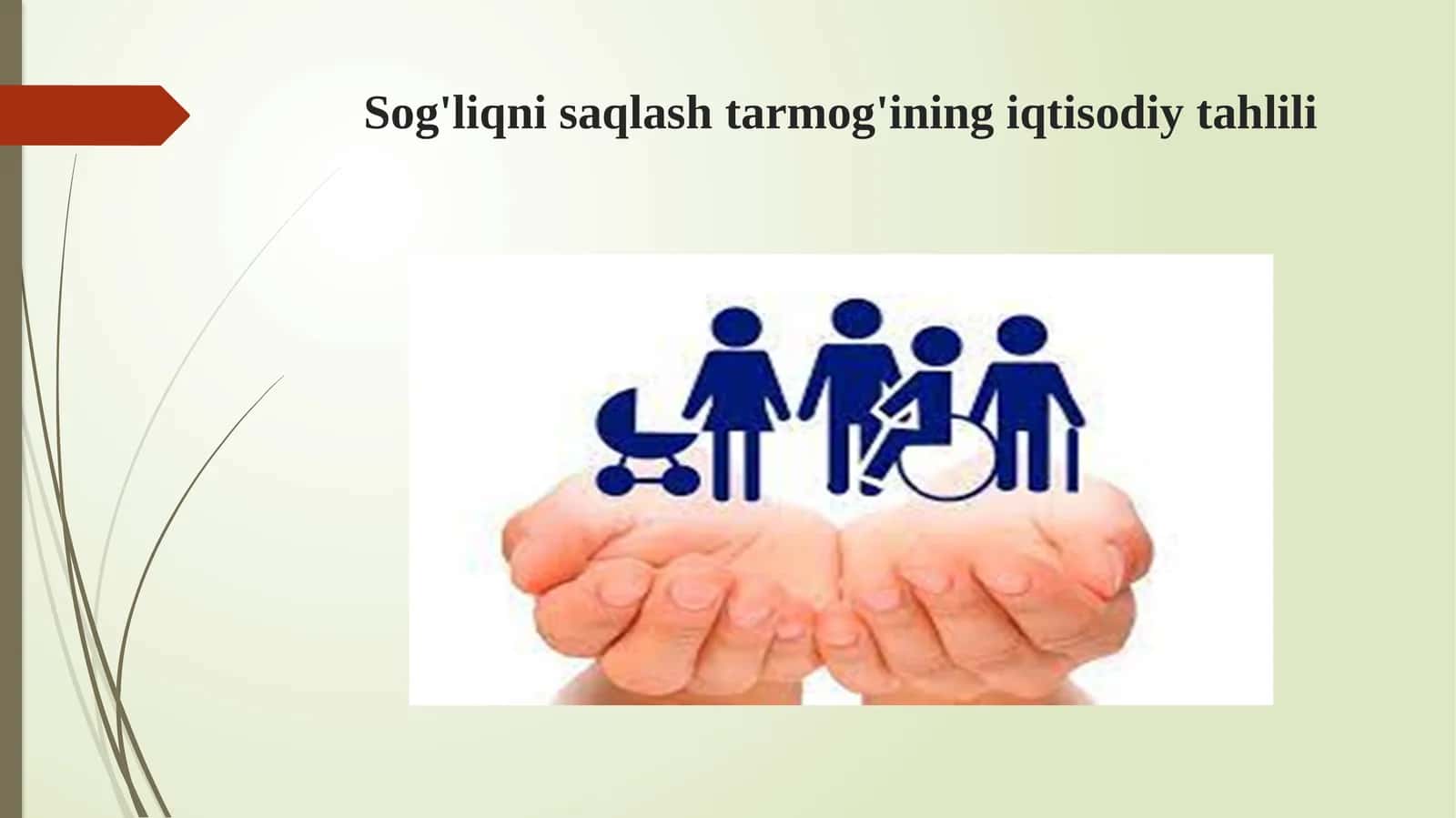 Sog'liqni saqlash tarmog'ining iqtisodiy tahlili 1