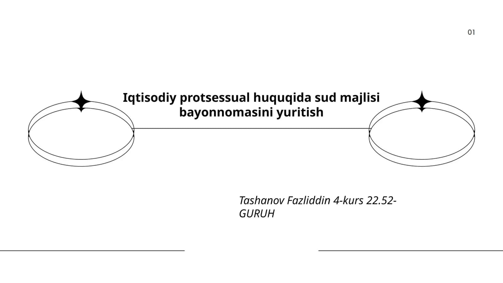 Sud majlisi bayonnomasini yuritish 1