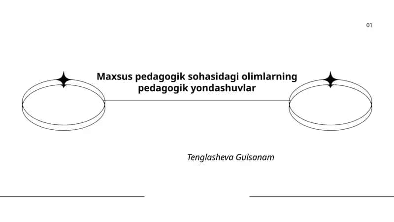 Maxsus pedagogik sohasidagi olimlarning pedagogik yondashuvlar 1