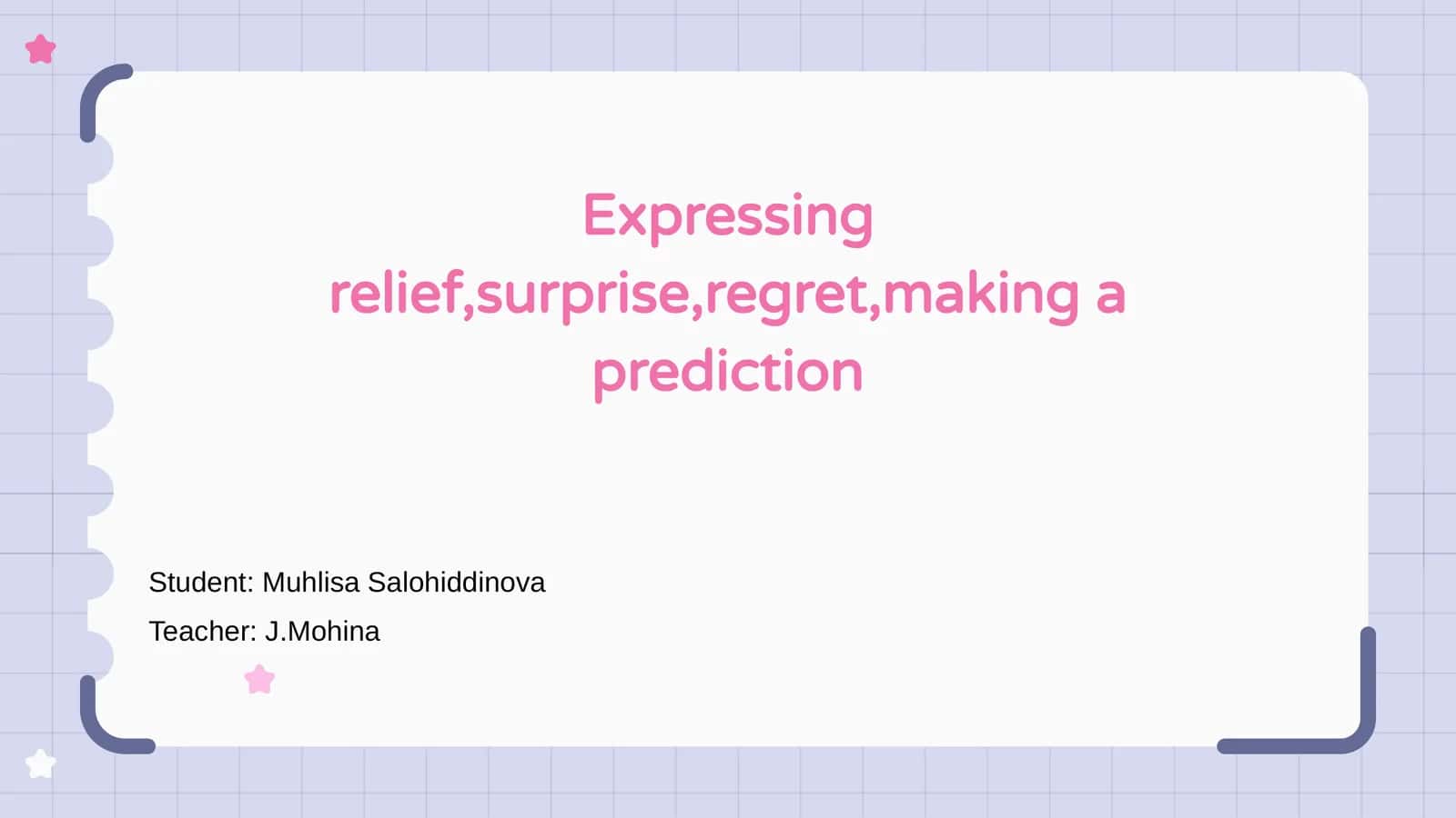Expressing Relief in English 1
