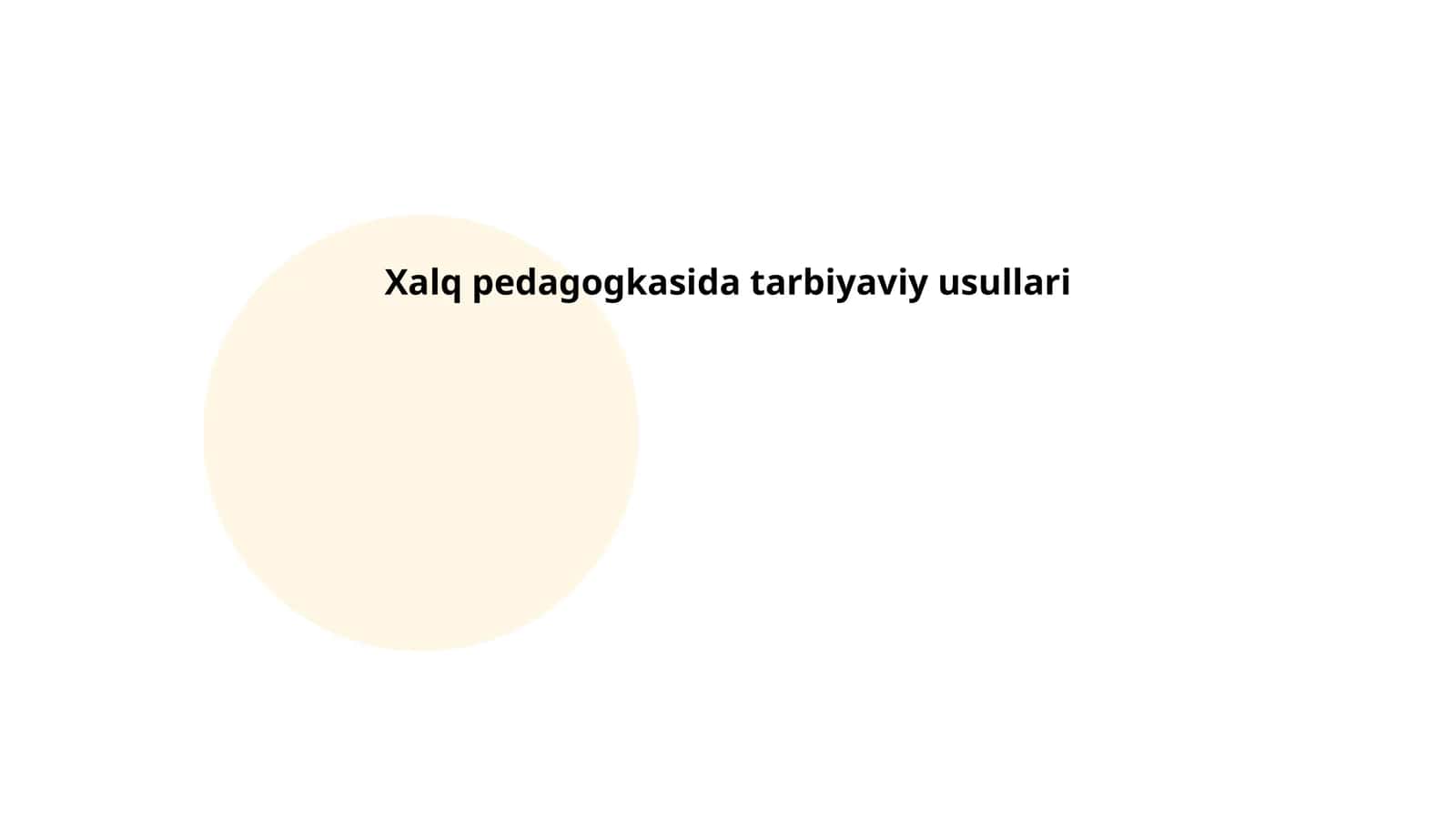 Og‘zaki ijod (ertaklar va rivoyatlar) orqali tarbiya 1
