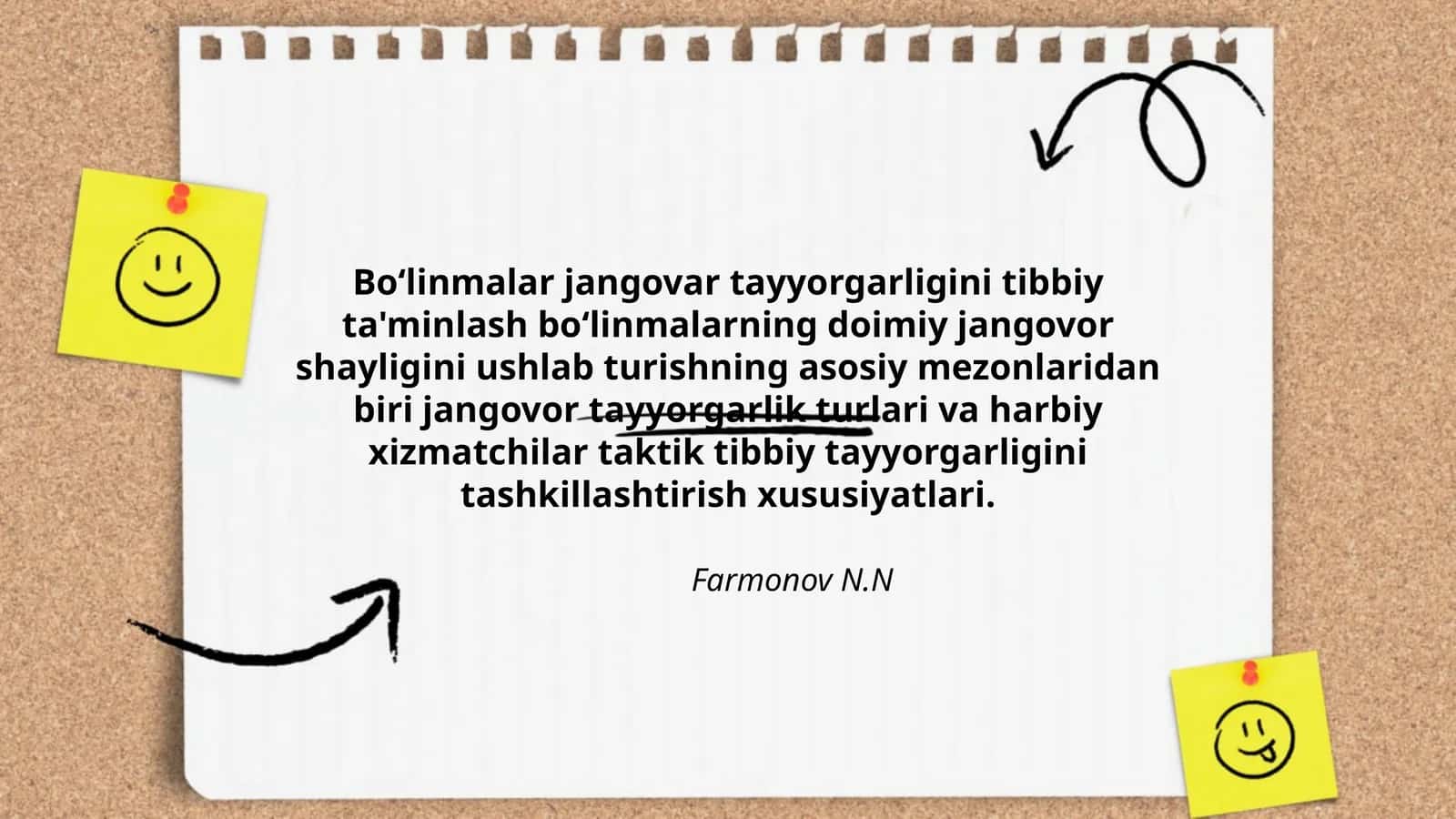 Jangovar tayyorgarlik 1