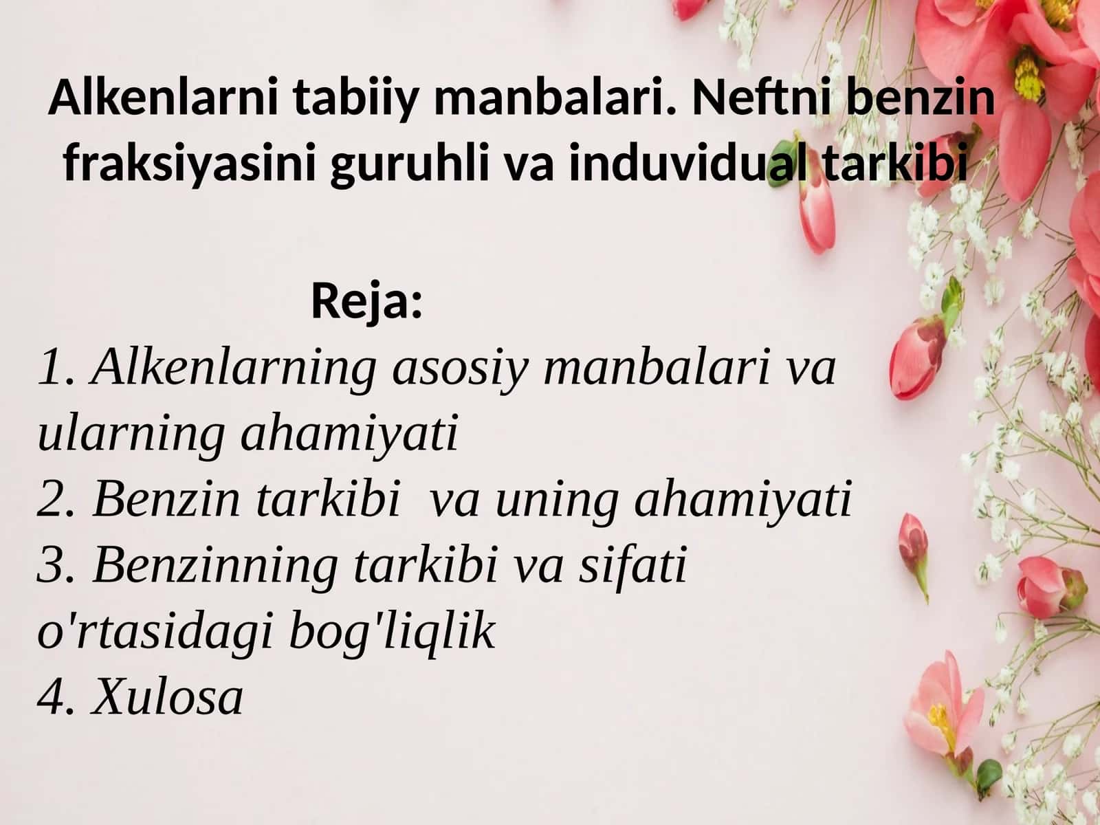 Alkenlar Nima? 1