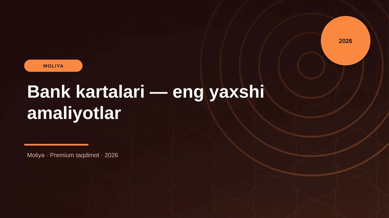 Bank kartalari — eng yaxshi amaliyotlar 1