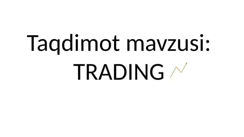 Trading 1