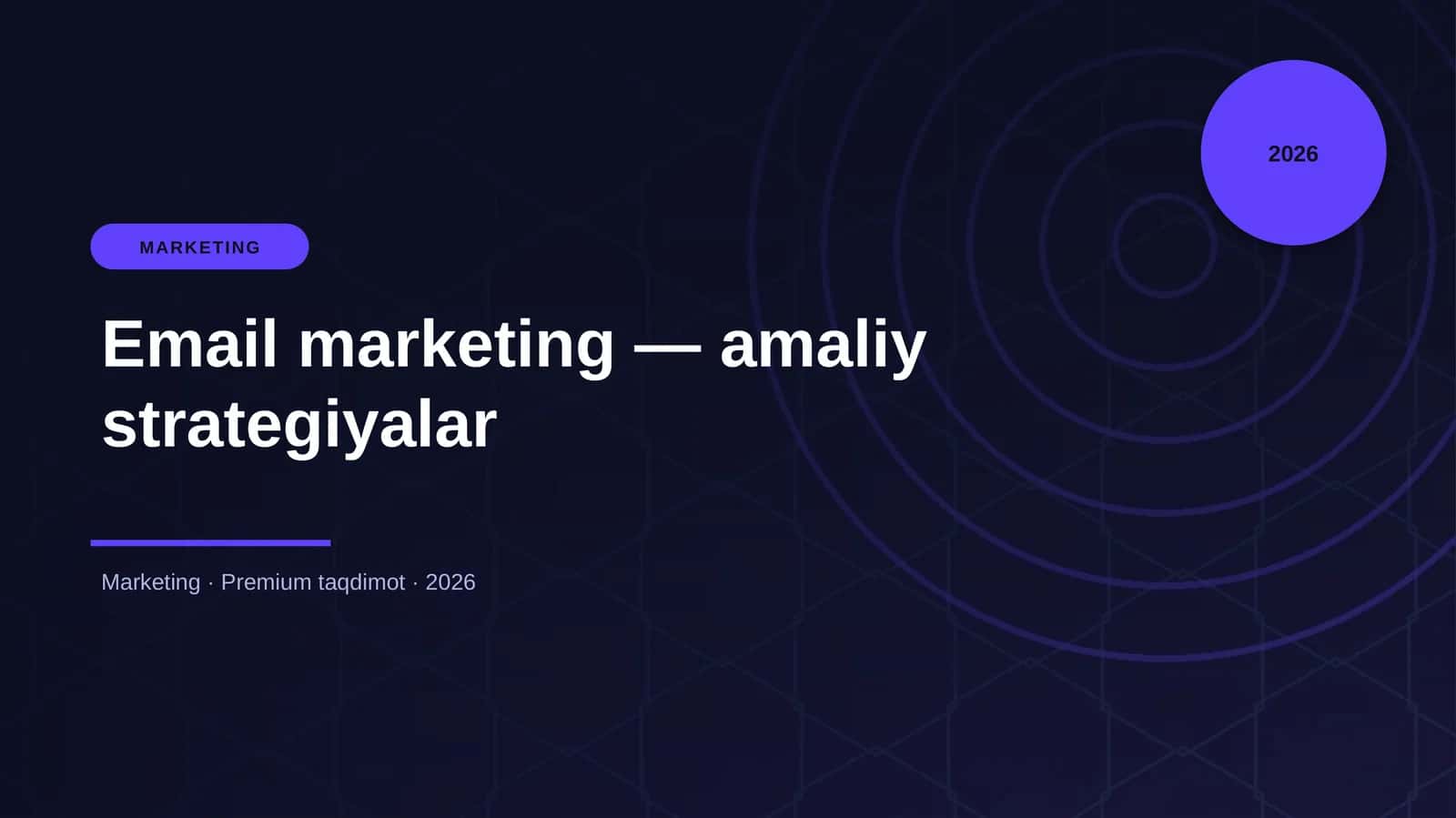 Email marketing — amaliy strategiyalar 1