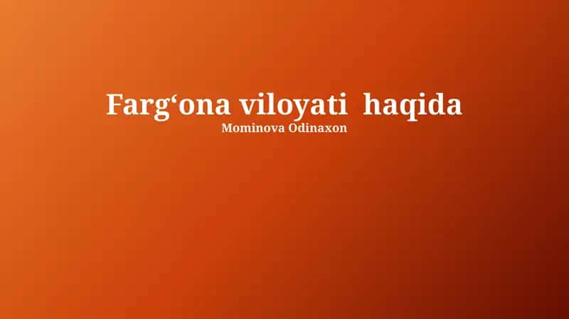 Turizm salohiyati 1