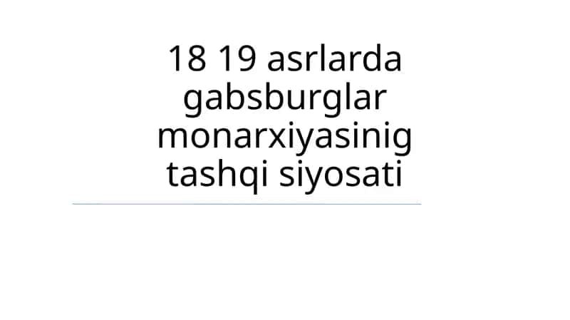 XIX asr: Isloh, Inqilob va Monarxiyaning Pasayishi 1