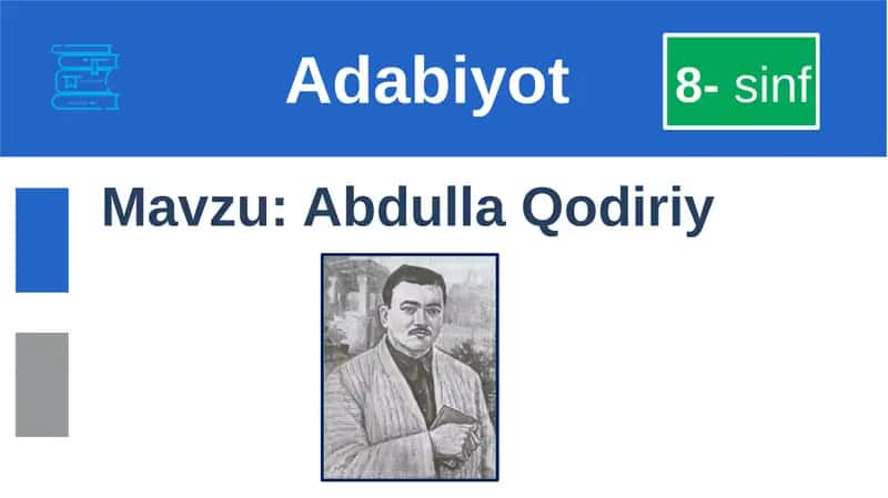 Abdulla Qodiriy 1