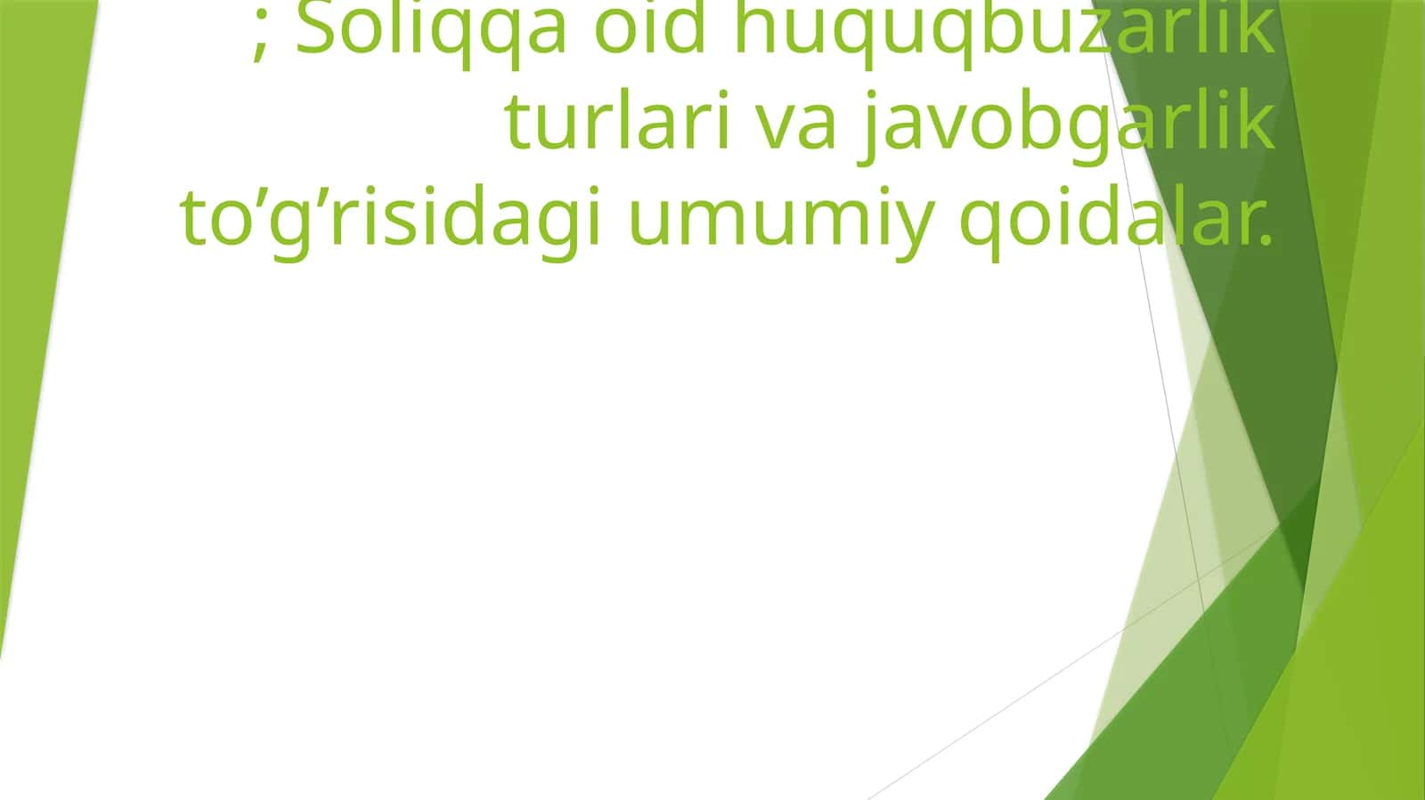 O’zbekiston Respublikasi Soliq Tizimi 1