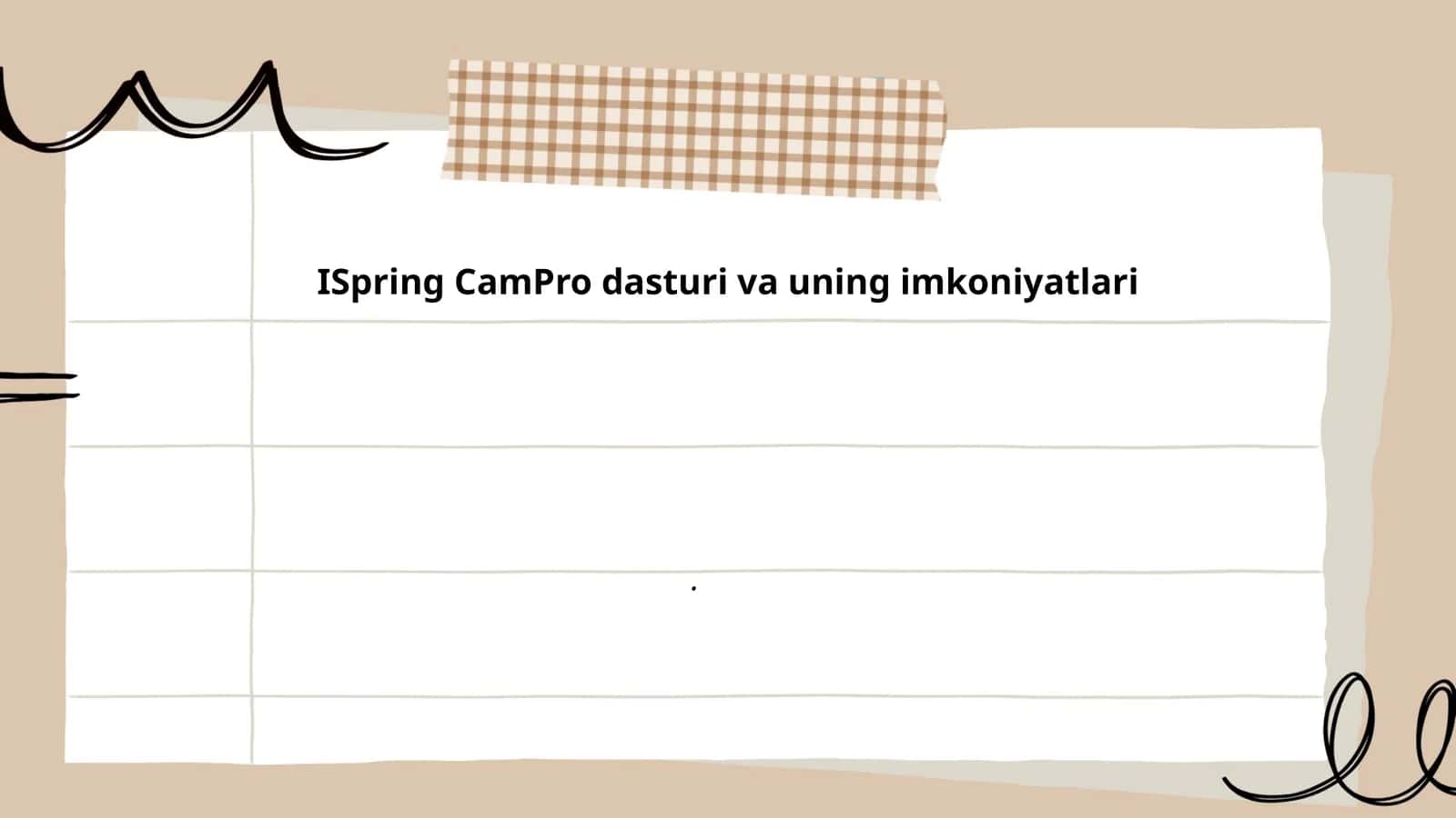 iSpring CamPro dasturi 1