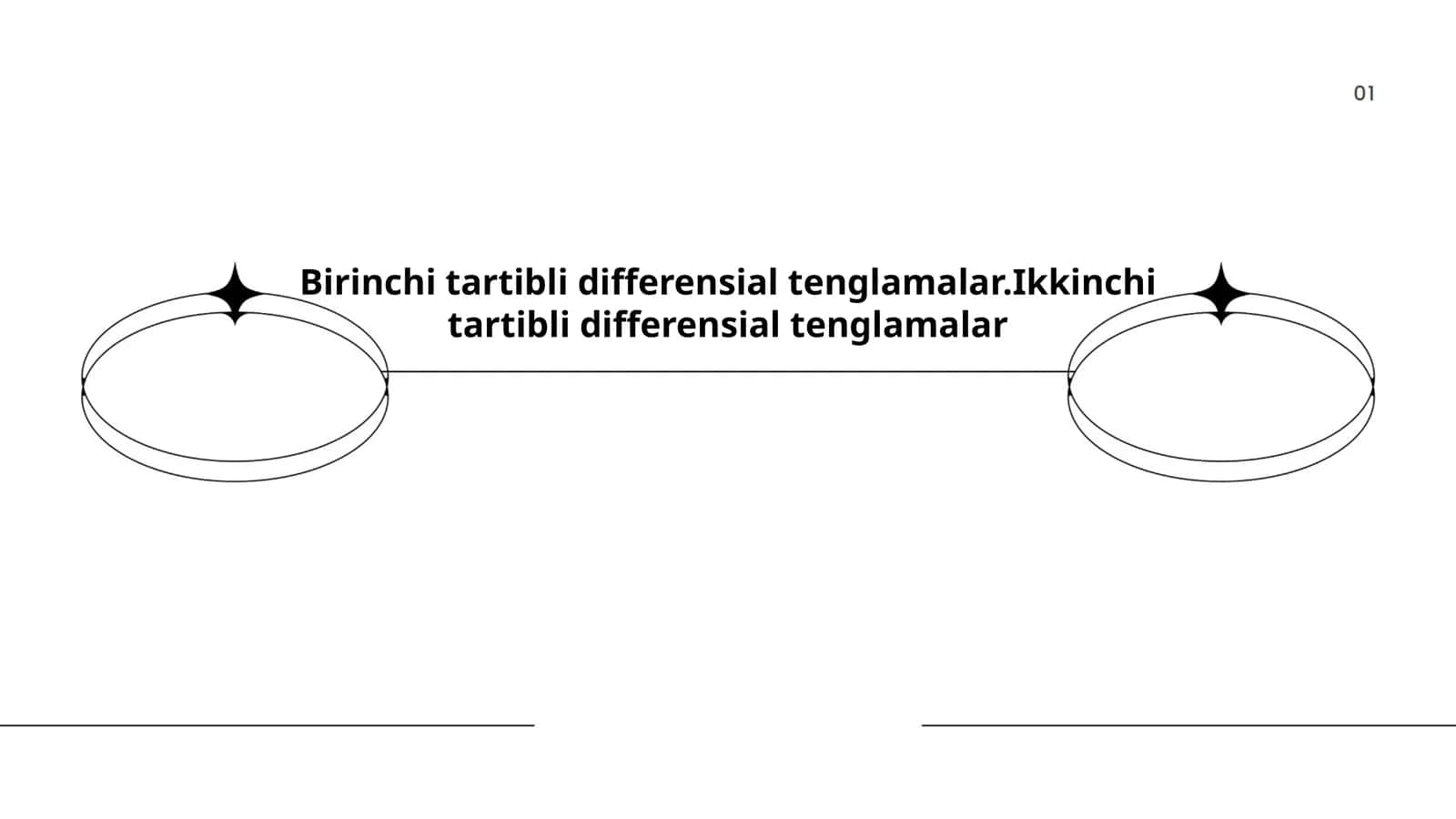 Birinchi tartibli differensial tenglamalar 1