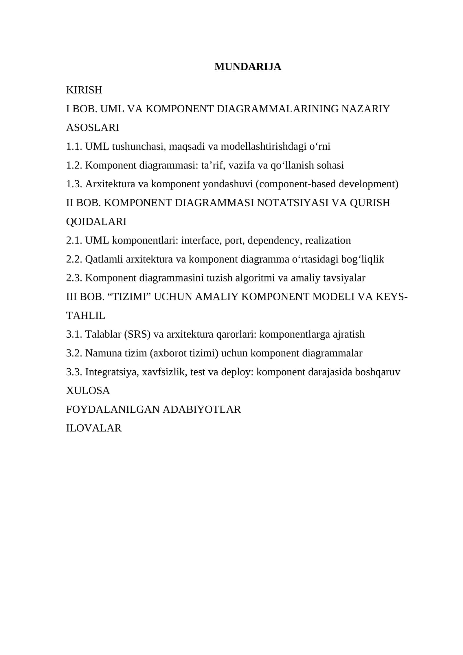KOMPONENT DIAGRAMMASI 1