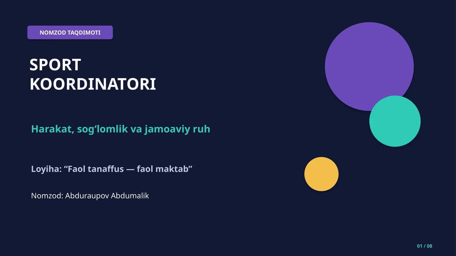 NOMZOD TAQDIMOTI SPORT KOORDINATORI 1
