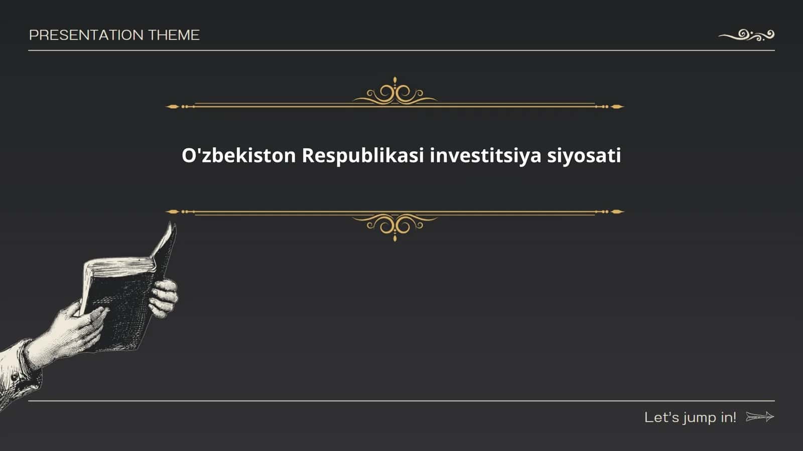 O'zbekiston Respublikasi investitsiya siyosati 1