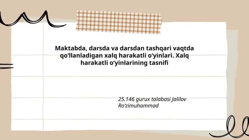 Xalq harakatli o‘yinlar 1