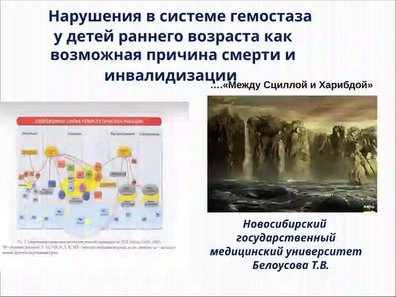 Нарушения в системе гемостаза у детей раннего возраста