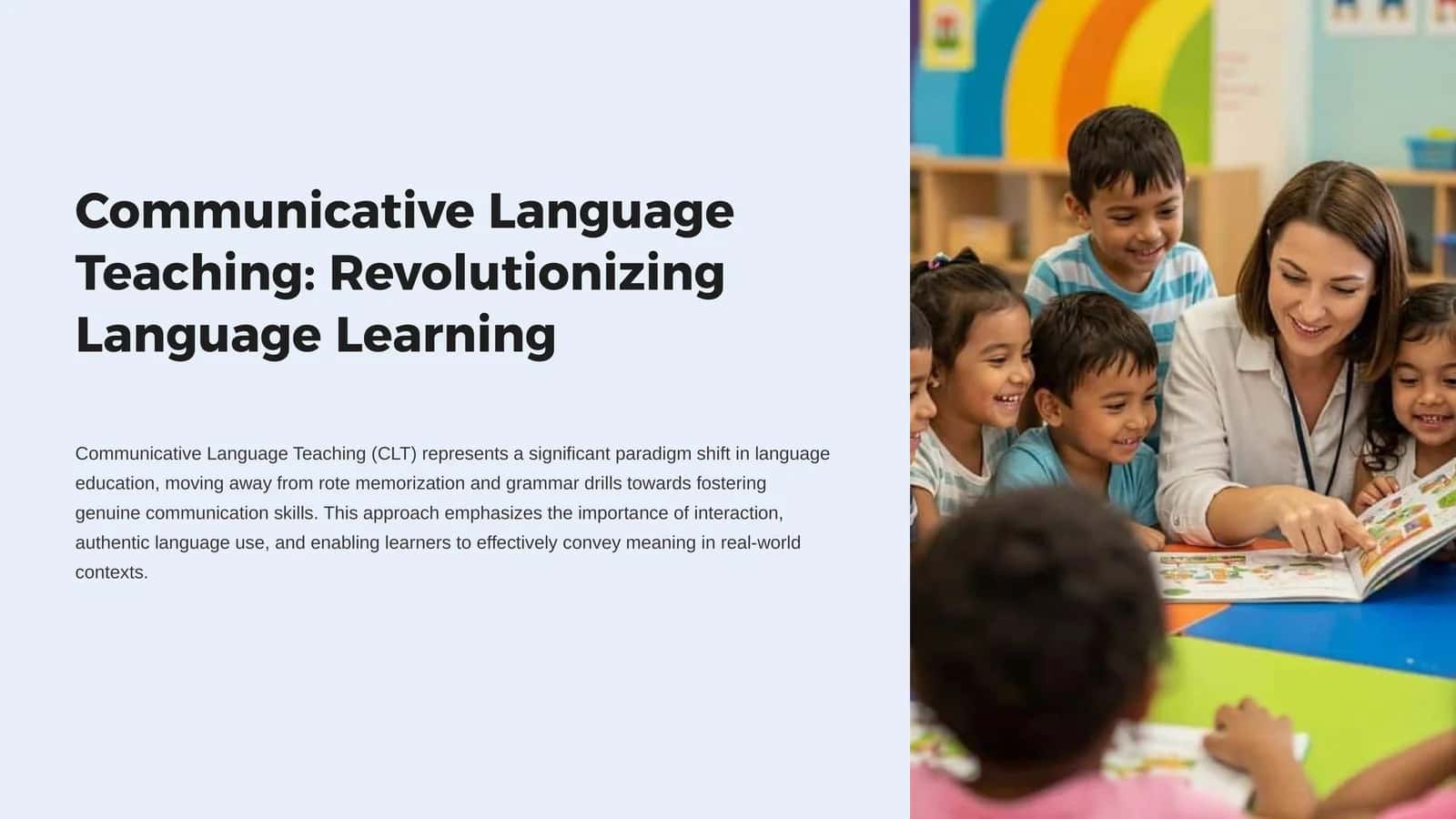 Communicative Language Teaching: Revolutionizing Language Learning 1