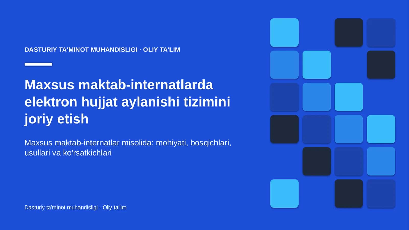 maxsus maktab internatlarda elektron hujjat aylanishi tizimini joriy etish 8437 1