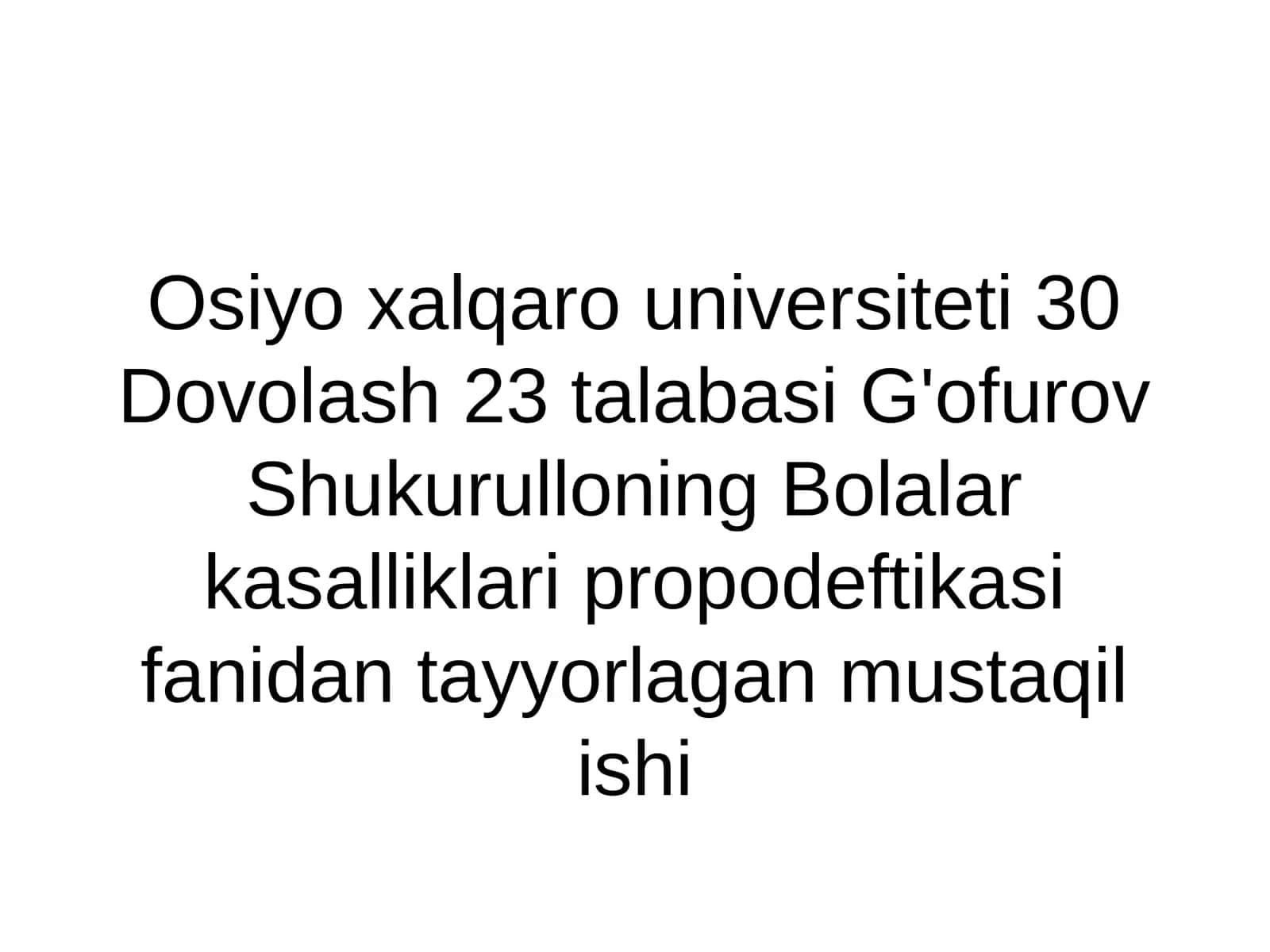Bolalarda ich qotishi 1