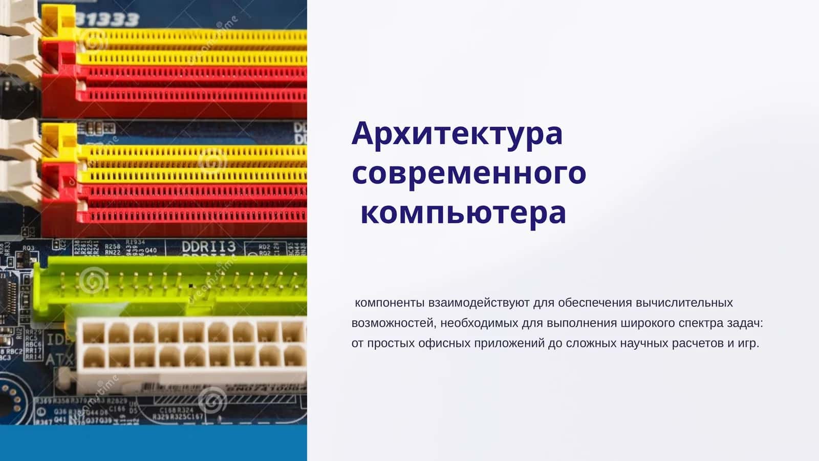 Архитектура современного компьютера 1