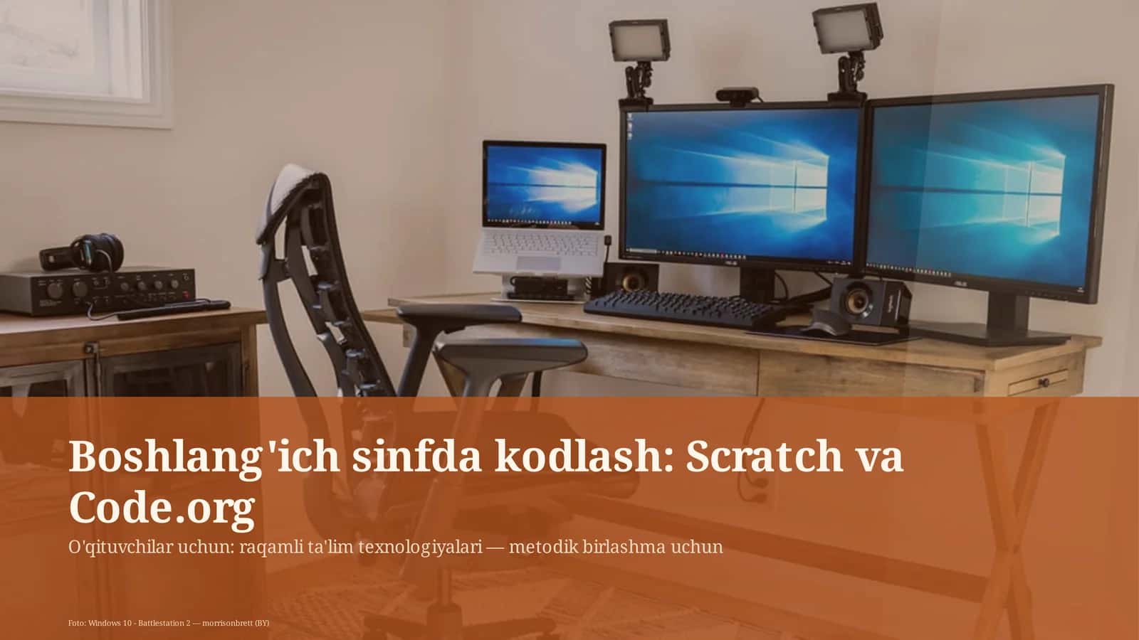 Boshlang'ich sinfda kodlash: Scratch va Code.org 1