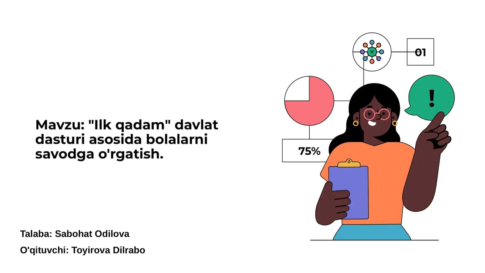 "Ilk qadam" davlat dasturi 1