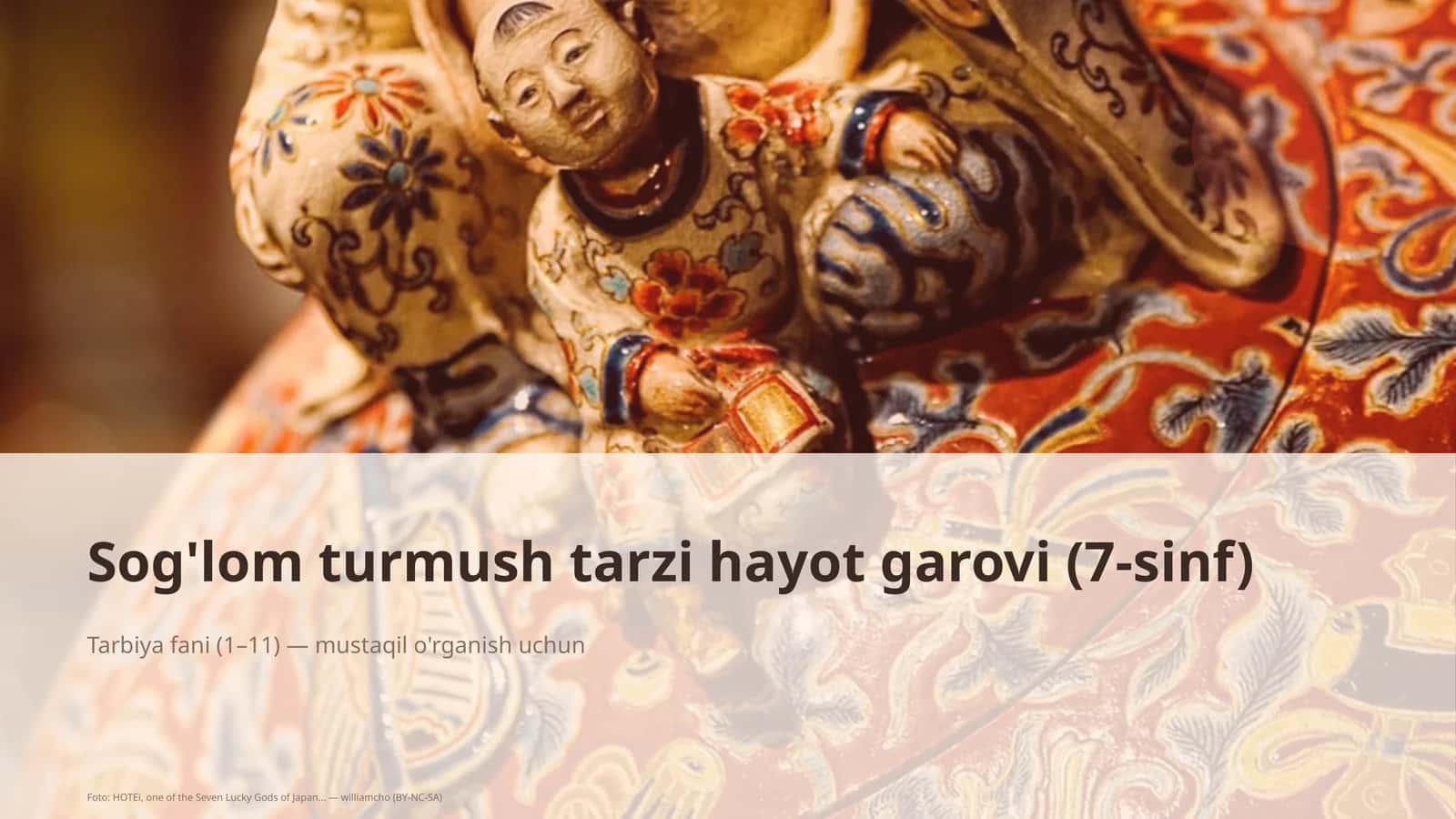 Sog'lom turmush tarzi hayot garovi (7-sinf) 1