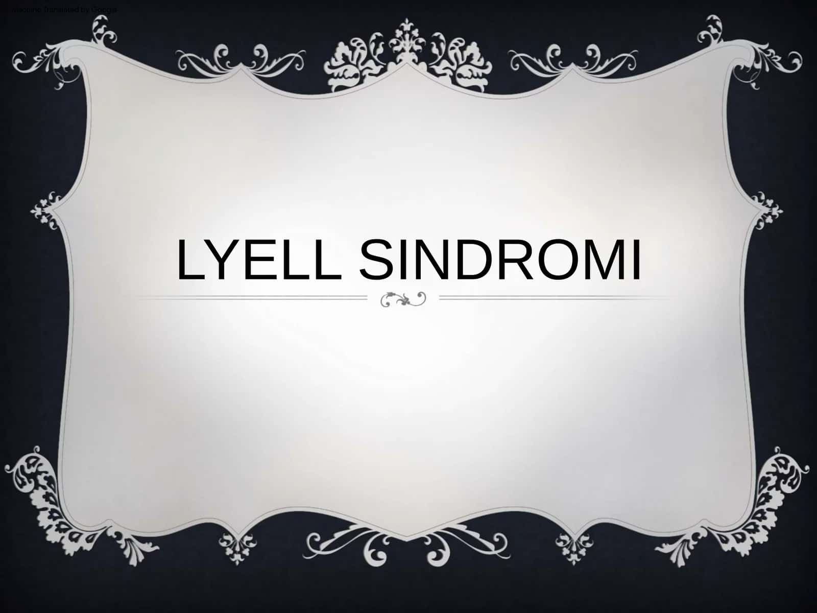 Lyell sindromi 1