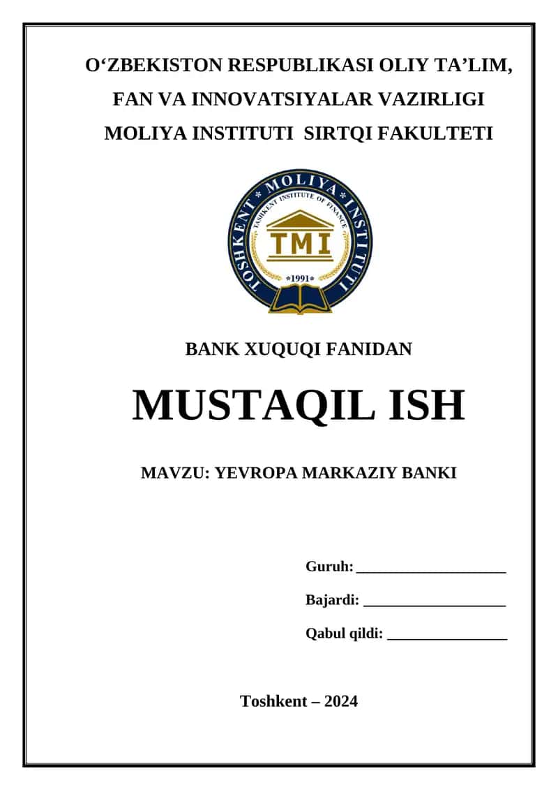 Yevropa Markaziy Banki 1