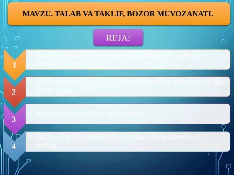 Iqtisodiyot 1