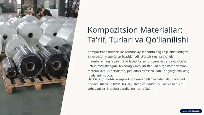 Kompozitsion Materiallar: Ta'rif, Turlari va Qo'llanilishi 1