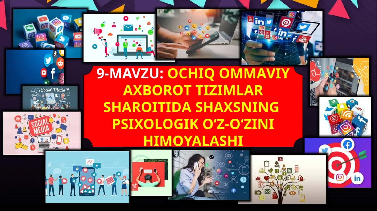 ОCHIQ ОMMАVIY АХBОRОT TIZIMLАR SHАRОITIDАSHАХSNING PSIХОLОGIK O‘Z-O‘ZINI HIMОYALАSHI 1