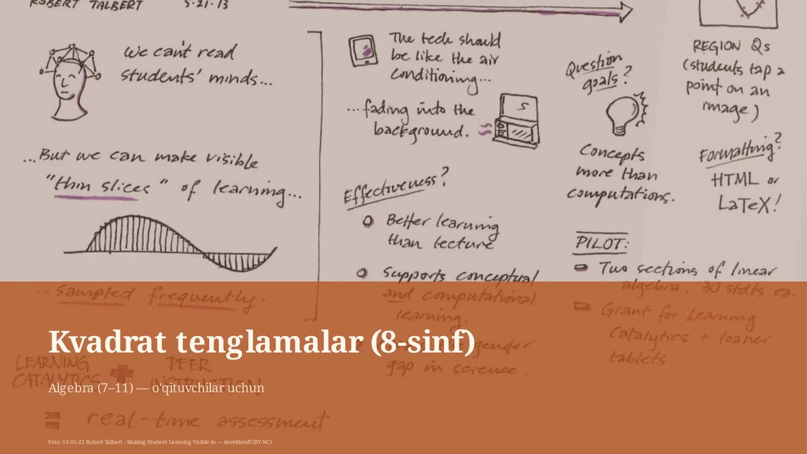 Kvadrat tenglamalar (8-sinf) 1