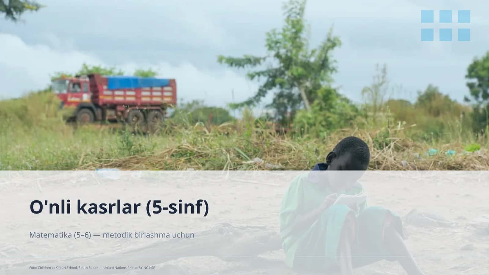O'nli kasrlar (5-sinf) 1