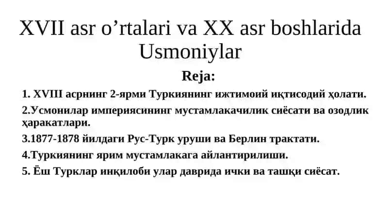 Usmoniylar Davlati