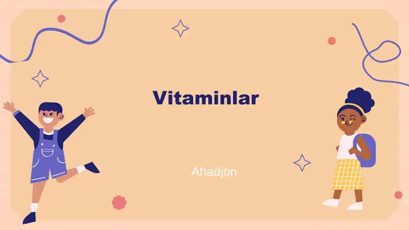 Vitaminlaramaliy 1