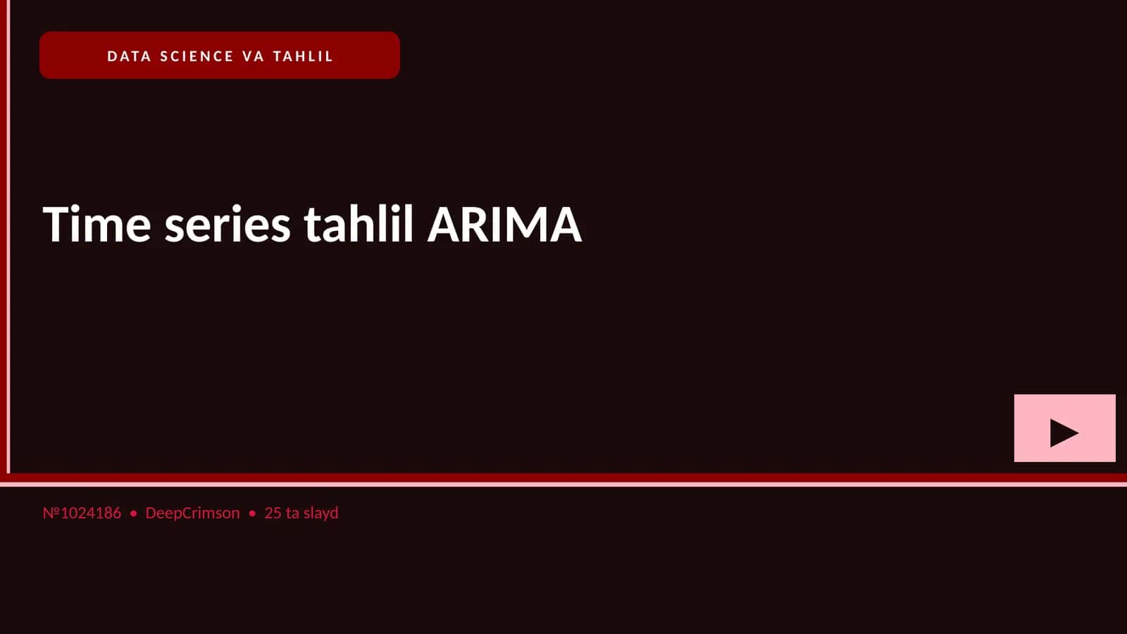 DATA SCIENCE VA TAHLIL 1
