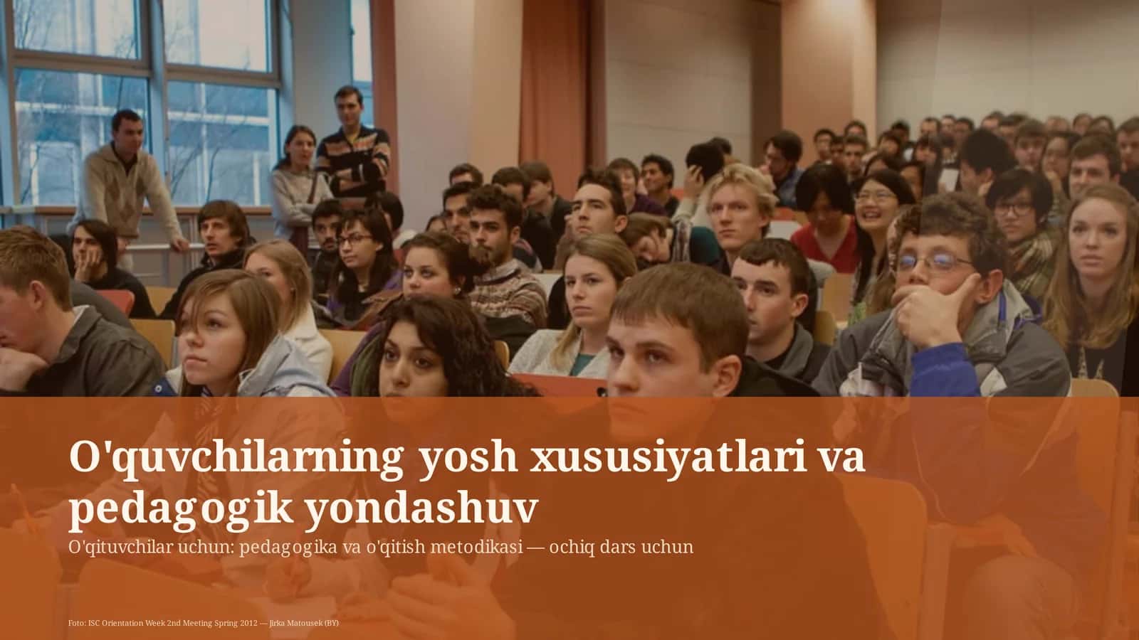 Pedagogik yondashuv 1