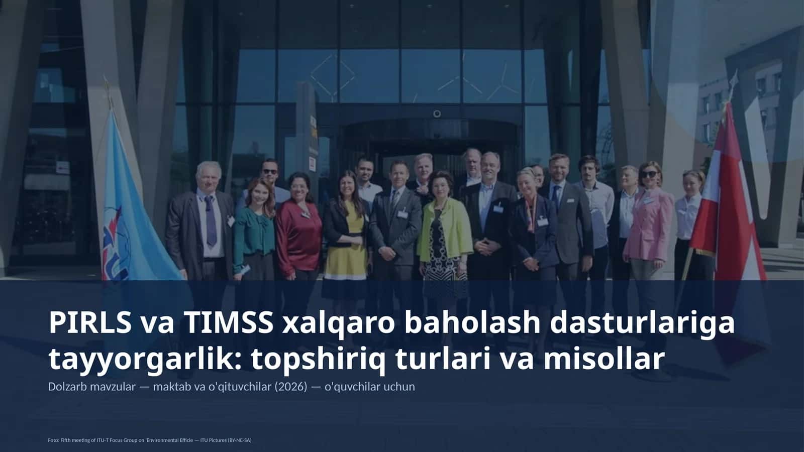 PIRLS va TIMSS xalqaro baholash dasturlariga tayyorgarlik: topshiriq turlari va misollar 1