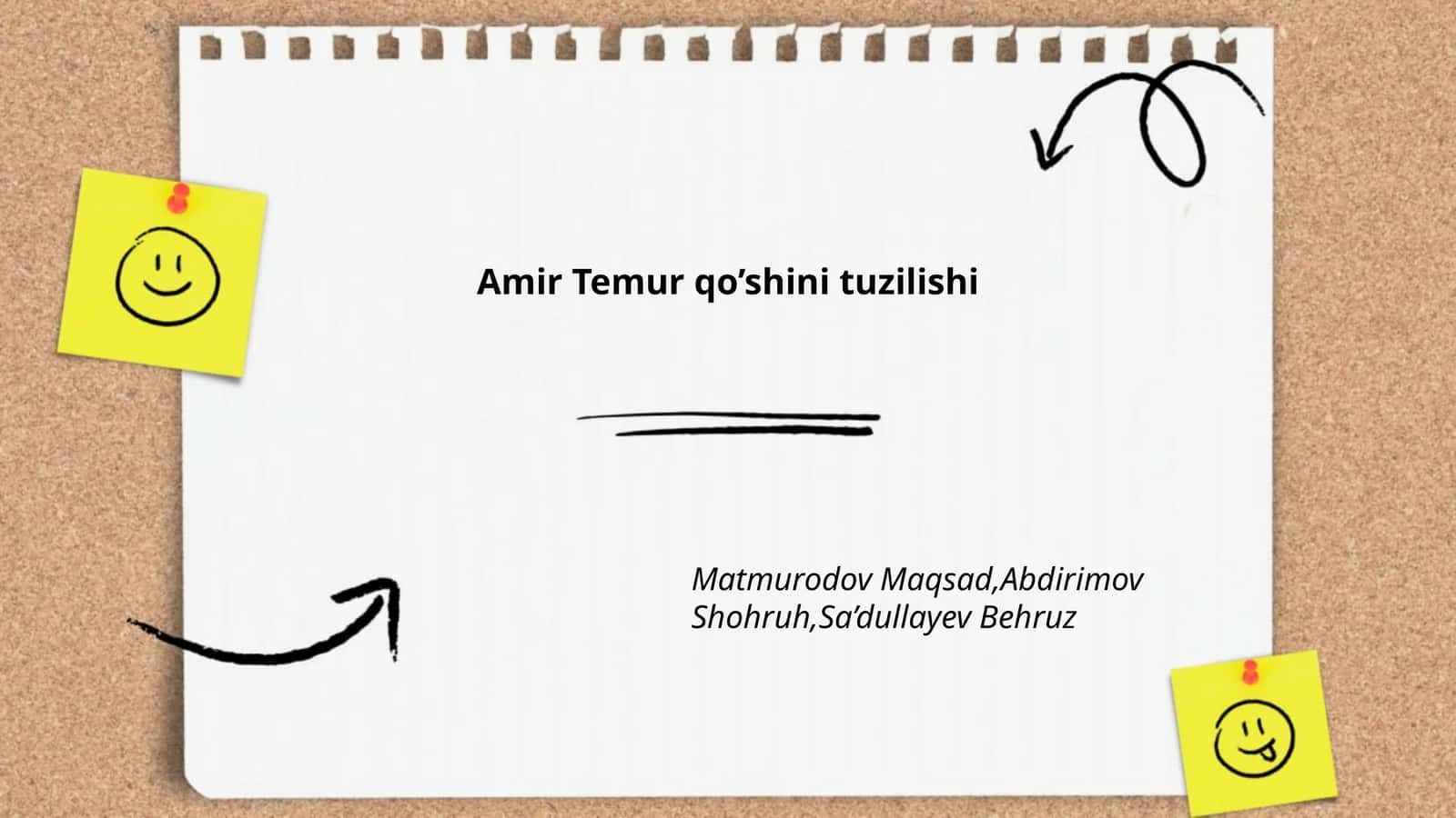 Amir Temur qo’shini tuzilishi 1