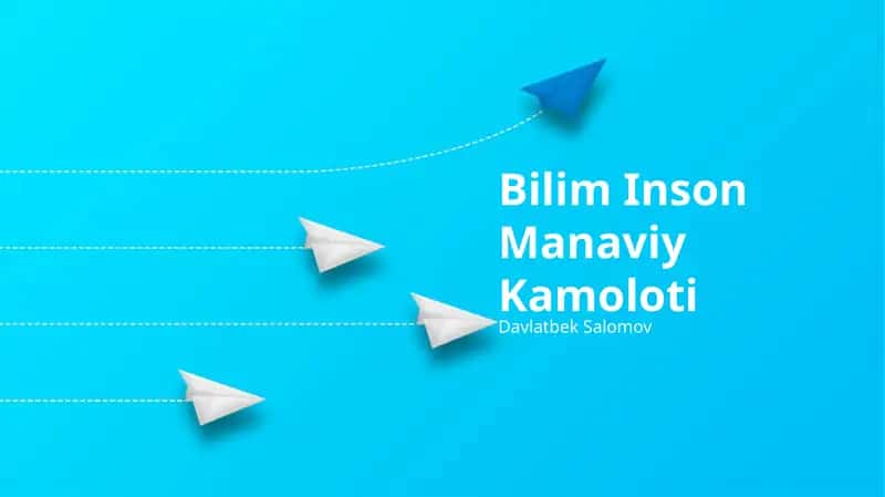 Bilim Inson Manaviy Kamoloti 1