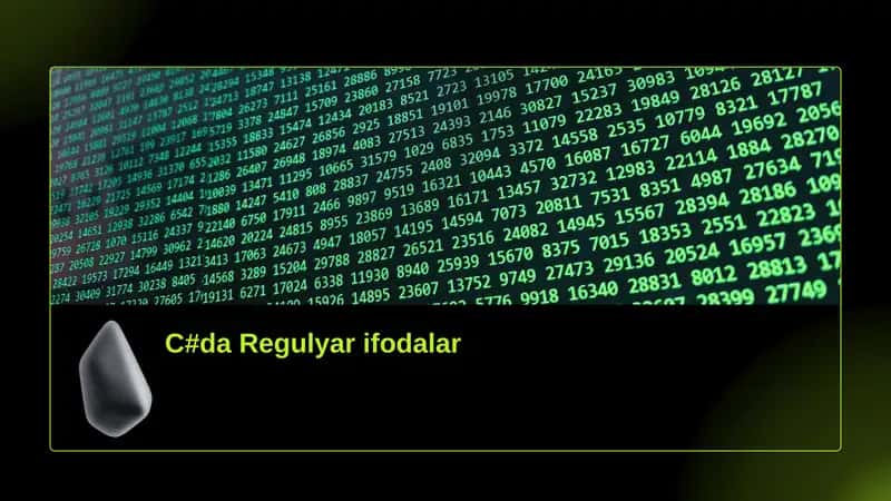 Regulyar ifodalar.C# da Regulyar ifodalar 1