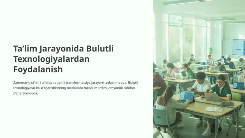 Bulutli Texnologiyalar 1
