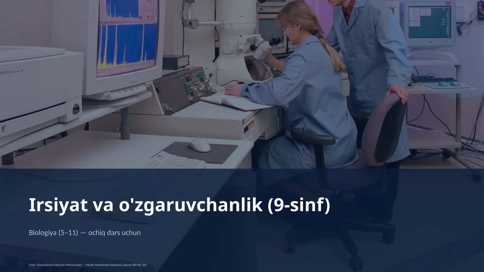 Irsiyat va o'zgaruvchanlik (9-sinf) 1