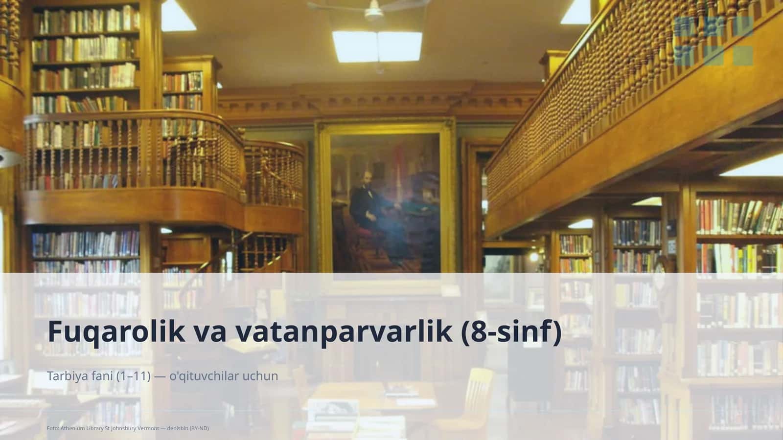 Fuqarolik va vatanparvarlik (8-sinf) 1