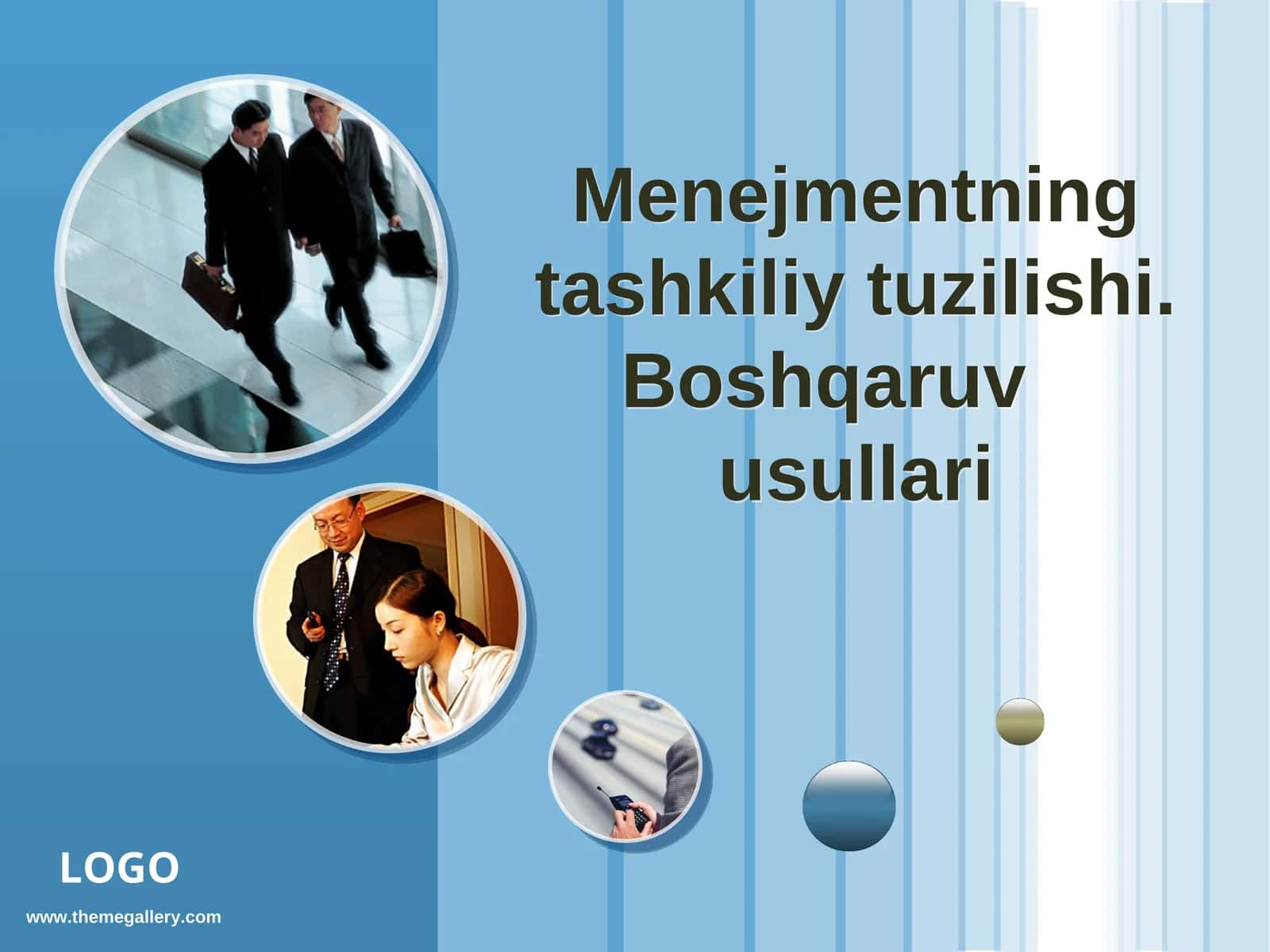Menejmentning tashkiliy tuzilishi. Boshqaruvusullari 1